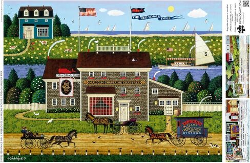 Buffalo Games - Charles Wysocki -Sunset Bay - 1000 قطعة بانورامزو للألغاز للبالغين - اللغز الكامل المثالي لليالي اللعبة - الحجم النهائي هو 26.75 × 19.75 in Saudi Arabia