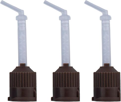 100 PCS Dental Grade Lensial Lensial Mixing Tips by Omnia One | خلط ثابت وخالي من الفقاعات-ملاءمة عالمية لأنظمة Automix-مثالية لـ VPs ، المعجون ، والمواد المركبة in Kuwait