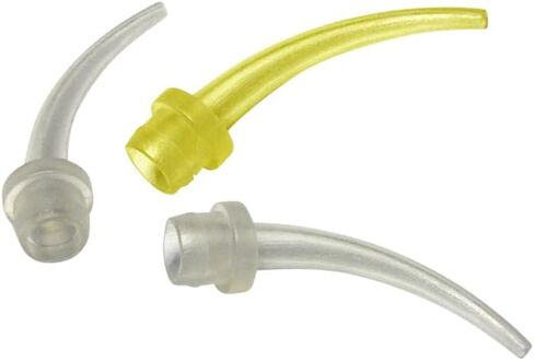 100/Pcs Dental Impression Intraoral Mixing Tips Color-Coding Corresponding HP Mixing Tips (Clear) in Saudi Arabia