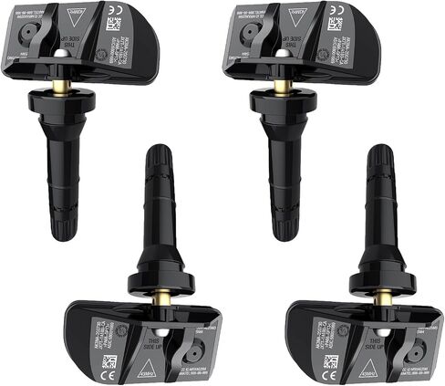 TPMS Sensor, 433MHz GM Preprogrammed Tire Pressure Monitor System Compatible with Chevy/Cadillac/Buick/GMC Acadia Sierra 2016-2018 Replaces 13598773 13589601 4 Pack in Saudi Arabia