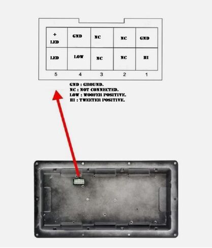 مكبر الصوت Lase K المخصص لـ QSC K8 ، K10 ، K12 مكبر صوت مع بلوتوث (220 فولت) in Kuwait