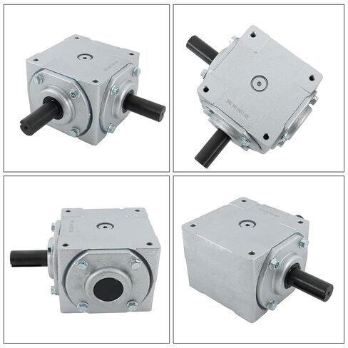 40HP Right Angle Gearbox with 2 Keyed Shafts CW/CW 1:1 for Agricultural Machinery 19455-SR-KW-KW-GR in Kuwait