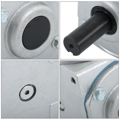 40HP Right Angle Gearbox with 2 Keyed Shafts CW/CW 1:1 for Agricultural Machinery 19455-SR-KW-KW-GR in Kuwait