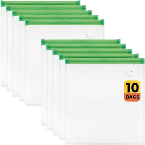 3D Printer Filament Storage Bags Vacuum Storage Bags Kit 3D Printer Accessories with 20 Storage Bags (13x15 inches), 20 Desiccants, Auto Pump, 2 Sealing Clips, Dust Proof, Humidity Resistant in Saudi Arabia