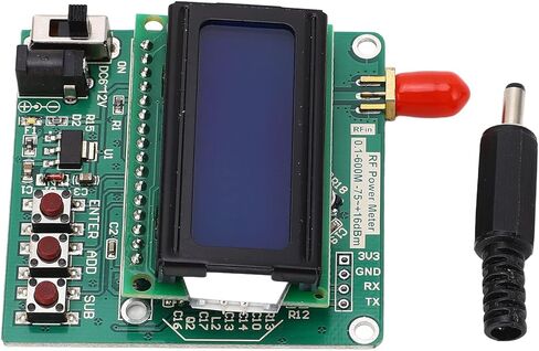 RF Power Meter ، Digital Discloy قابل للتخفيف من توهين الطاقة اللوغاريتمية مضخمات الكاشف اللوغاريتمية in Kuwait