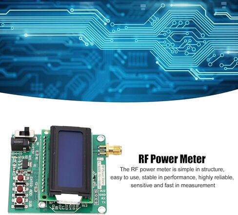 RF Power Meter ، Digital Discloy قابل للتخفيف من توهين الطاقة اللوغاريتمية مضخمات الكاشف اللوغاريتمية in Kuwait