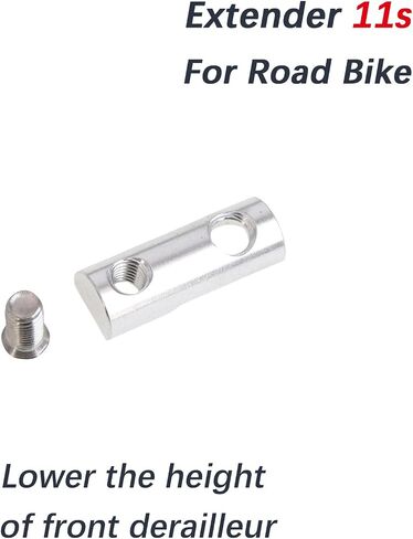 DJC Road Bike Front Derailleur Extender Shimano Di2 105 R7000 R8000 R9100 R7170 R8170 R9250 R8150 Force AXS 12 Speed Bike Chainring Accessories 11S 12S in Saudi Arabia
