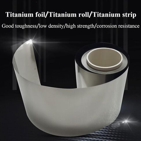 ورقة التيتانيوم TA1 Titanium احباط لوحة الصفائح المعدنية عالية النقاء رقاقة مناسبة للبحث العلمي (0.2 * 260 * 1000mm) in Kuwait
