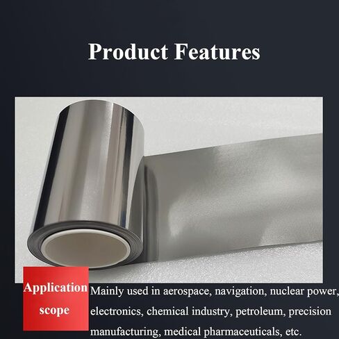 ورقة التيتانيوم TA1 Titanium احباط لوحة الصفائح المعدنية عالية النقاء رقاقة مناسبة للبحث العلمي (0.2 * 260 * 1000mm) in Kuwait