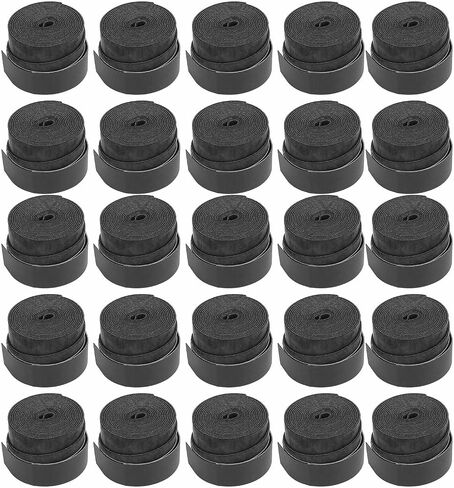 25PCS Tennis Racket Grip Tape,Anti Slip Perforated Super Absorbent Tennis Overgrip Badminton for Fishing Rods Squash Racket in Saudi Arabia