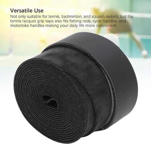 25PCS Tennis Racket Grip Tape,Anti Slip Perforated Super Absorbent Tennis Overgrip Badminton for Fishing Rods Squash Racket in Saudi Arabia
