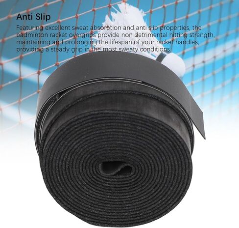 25PCS Tennis Racket Grip Tape,Anti Slip Perforated Super Absorbent Tennis Overgrip Badminton for Fishing Rods Squash Racket in Saudi Arabia