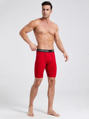 5 Pack Compression Shorts Men Compression Underwear for Men Athletic Mens Spandex Baselayer,Running,Workout in Saudi Arabia