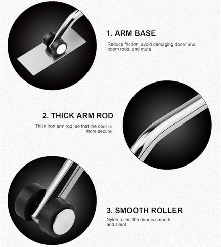 باب الربيع الهادئ إغلاق التوتر القابل للتعديل آلية باب إغلاق الباب التثبيت بسيط للباب السكني والتجاري in Kuwait