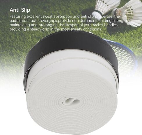 Tennis Racket Grip Tape 10Pcs Premium PU Anti Slip Comfortable Sweat Absorbent Overgrips for Badminton Squash Rackets Fishing Rods in Saudi Arabia