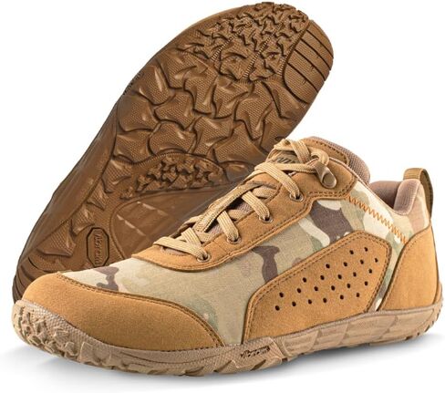 Belleville Mini-Mil Barefoot Shoes for Men - Breathable Zero Drop Shoes with Shock-Dispersing Midsoles and Flexible, Slip-Resistant Outsoles in Saudi Arabia