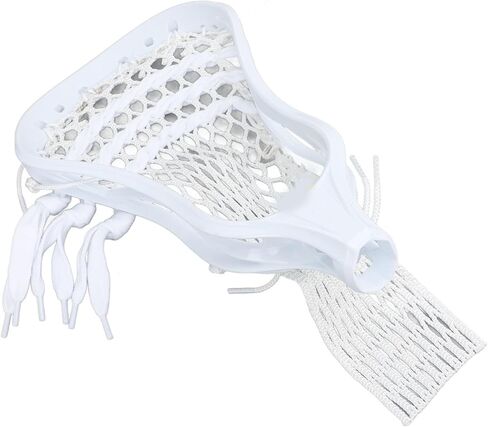 Dioche Lacrosse Mesh Strung Nylon Lacrosse Stick Heads for Easy Replacement, for Training and Competition (Men) in Kuwait