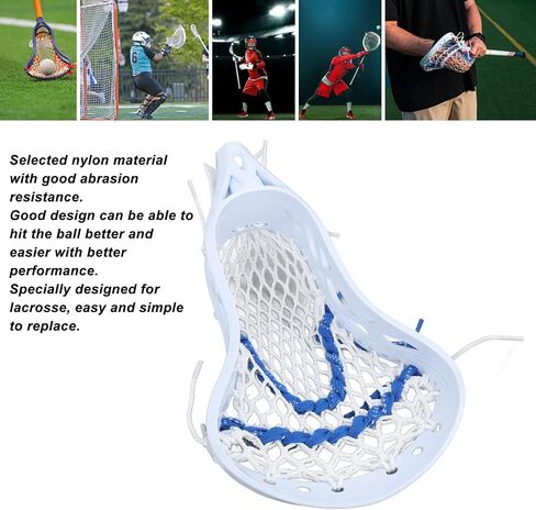 جودة متميزة من Lacrosse Stick Head ، وارتداء شبكة نايلون ، للمنافسة التدريبية in Kuwait