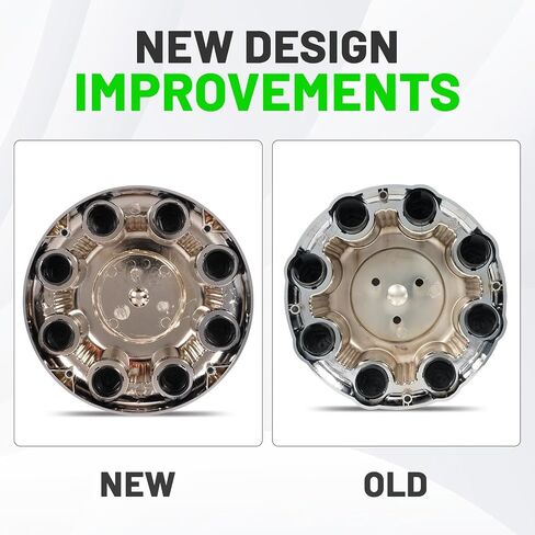 4pcs Crote Wheel Center Caps (الفضة اللامعة) 8 العروات ، متوافقة مع 1998-2013 Chevy Silverado Avalanche Suburban & GMC Sierra Yukon 1500 2500 3500 16 "RIM HUB COVER ، استبدل 15039489 15039488 in Kuwait