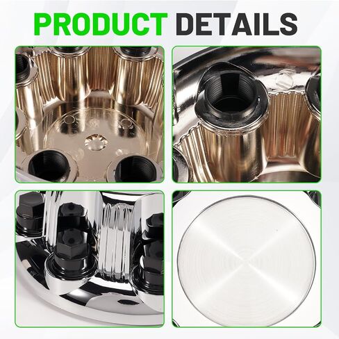 4pcs Crote Wheel Center Caps (الفضة اللامعة) 8 العروات ، متوافقة مع 1998-2013 Chevy Silverado Avalanche Suburban & GMC Sierra Yukon 1500 2500 3500 16 "RIM HUB COVER ، استبدل 15039489 15039488 in Kuwait