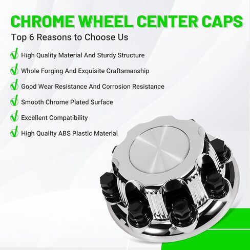 4pcs Crote Wheel Center Caps (الفضة اللامعة) 8 العروات ، متوافقة مع 1998-2013 Chevy Silverado Avalanche Suburban & GMC Sierra Yukon 1500 2500 3500 16 "RIM HUB COVER ، استبدل 15039489 15039488 in Kuwait