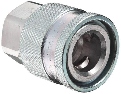 Dixon 4af4 الصلب هيدروليكي ماء سريع التركيب ، مقرنة ، 1/2 "اقتران x 1/2" -14 NPTF أنثى in Kuwait