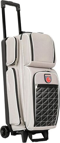 Manueklear 3 Ball Bowling Facs with Wheels ، Bowling Ball Bag 3 Ball Ball with Coptory Pockets and Soiptment in Kuwait