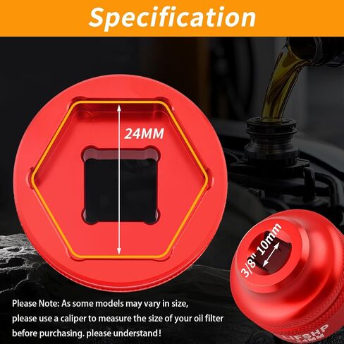 36mm Oil Filter Socket, Oil Filter Removal Tool For Ford F250, BMW, Mini, Volvo, VW, Porsche Vehicles-Car Accessories-Green in Saudi Arabia