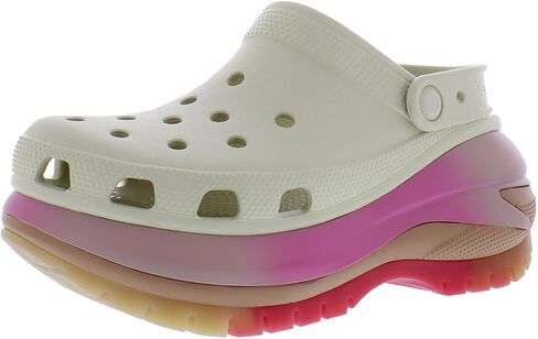 Crocs Mega Crush Clog Sandal for Unisex-Adult, Elemental Blue, 26.0 cm in Saudi Arabia