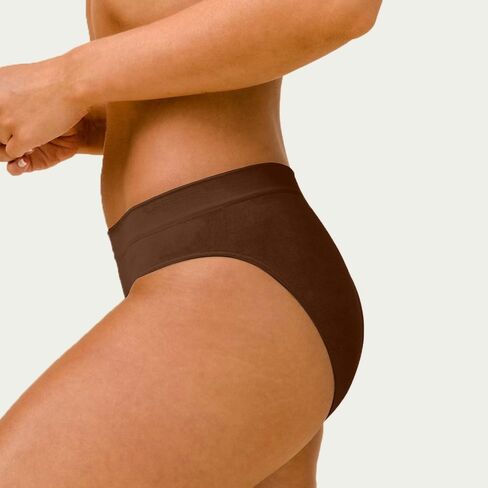 WANDER Womens Athletic Bikini Underwear Moisture-wicking Stretch Breathable Microfiber Panty Briefs 3 Pack in Kuwait