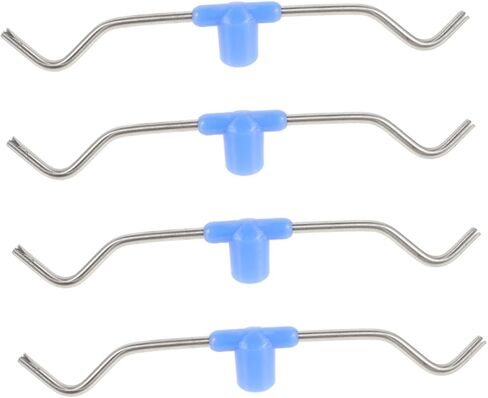 SAFIGLE 4pcs Infusion Stand Hook Lightweight Rack Accessory for Clinics Hospitals Easy to Carry Store Supports Multiple Infusion Bottles for Medical Use in Kuwait