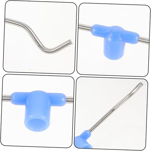 SAFIGLE 4pcs Infusion Stand Hook Lightweight Rack Accessory for Clinics Hospitals Easy to Carry Store Supports Multiple Infusion Bottles for Medical Use in Kuwait