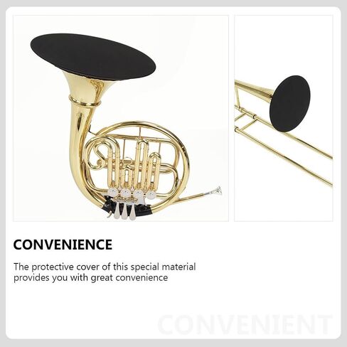 Trombone Horn Cap, 7.86in Polyester Cotton Airflow Bag Saxophone Cover, 3XL Clarinet Cover for Flat Key/Vertical Key Horn Cap with Diameter -27cm in Kuwait