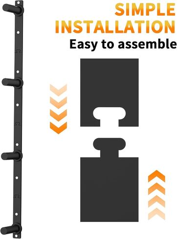 EVERYMATE Weight Plate Storage Rack, Olympic Weight Plate Holder, Bumper Plate Storage, Home Gym Organizer in Kuwait