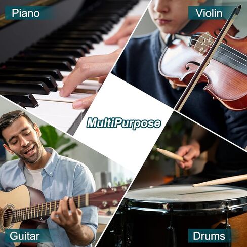 MECCANIXITY Mini Mechanical Metronome,High Accuracy Professional Musical Timer Universal Metronome for Piano Guitar Violin Ukulele Player,Red in Saudi Arabia
