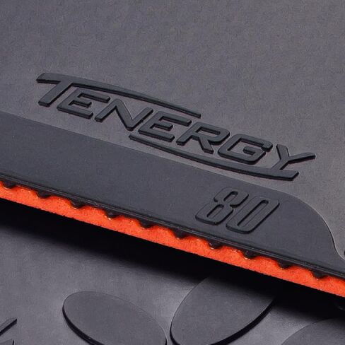 Butterfly Tenergy 80 Table Tennis Rubber Table Tennis Rubber | 1.7 mm, 1.9 mm, or 2.1 mm | Red or Black | 1 Inverted Table Tennis Rubber Sheet | Professional Table Tennis Rubber in Saudi Arabia