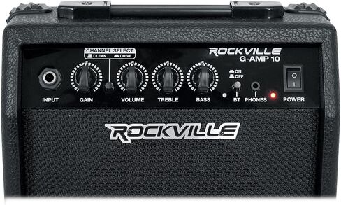Rockville G-AMP 10W Amblifier Amp W/Bluetooth+Clean/Chiption+سماعات الرأس in Saudi Arabia