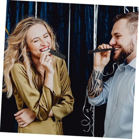 Milisten Upgraded Dual Tone Hole Kazoo,Adjustable Kazoo with 10pcs Membranes, Replacement and Lanyard, Kazoo Musical for Adults Music Lovers in Kuwait