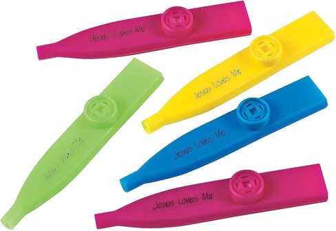 Fun Express - "jesus Loves Me" Kazoos - Toys - Noisemakers - Kazoos & Whistles - 12 Pieces in Saudi Arabia