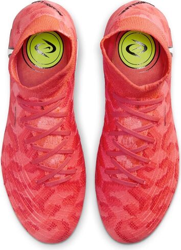NIKE Women's Soccer High, Bright Crimson White, 7 in Saudi Arabia