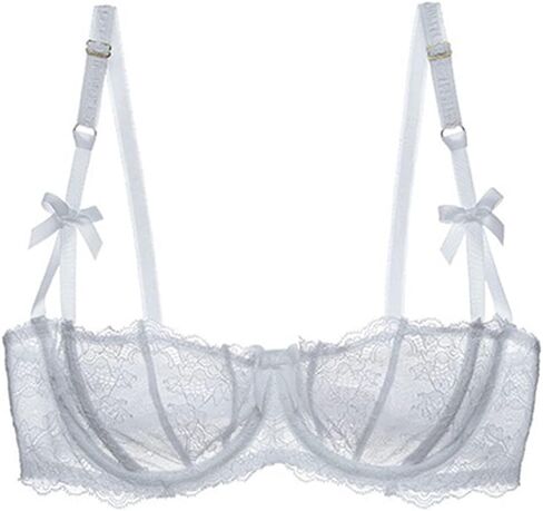 Women's Lumiere Lace Unlined Balconette Bra and Panty Set in Kuwait