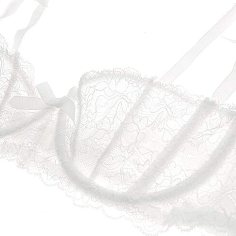 Women's Lumiere Lace Unlined Balconette Bra and Panty Set in Kuwait