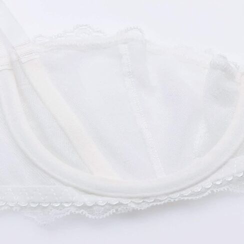 Women's Lumiere Lace Unlined Balconette Bra and Panty Set in Kuwait