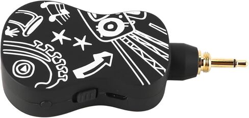 نظام الغيتار اللاسلكي Alnicov ، جهاز استقبال جهاز إرسال الجيتار UHF مع إعادة شحنه مع تأثير تردد البلوتوث للجيتار الكهربائي في الكمان B9 in Kuwait