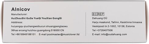 نظام الغيتار اللاسلكي Alnicov ، جهاز استقبال جهاز إرسال الجيتار UHF مع إعادة شحنه مع تأثير تردد البلوتوث للجيتار الكهربائي في الكمان B9 in Kuwait