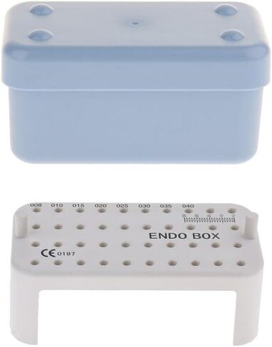 Professional Autoclave Dis Box Case for Endo Treatment Organized Storage - Efficient File Reamers Container, Compact Design for Easy Staging - Your Instruments Safely in Saudi Arabia