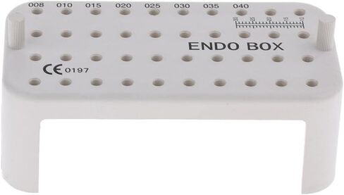 Professional Autoclave Dis Box Case for Endo Treatment Organized Storage - Efficient File Reamers Container, Compact Design for Easy Staging - Your Instruments Safely in Saudi Arabia