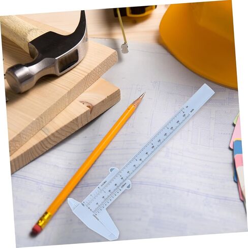 mikikit 4pcs الفرجار البلاستيكي قياس الأداة قرص الهاتفي عالي الدقة لميكانيكا الأنابيب DIY in Saudi Arabia