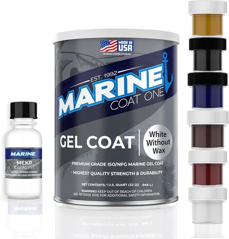 Gel Coat, White Without Wax with MEKP Catalyst in Kuwait