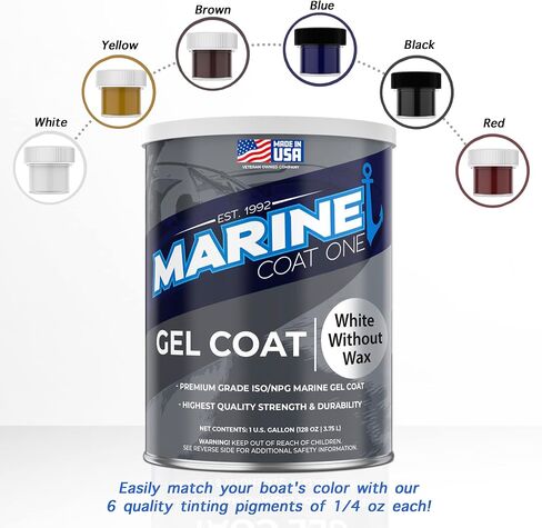 Gel Coat, White Without Wax with MEKP Catalyst in Kuwait